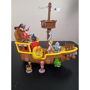 Fisher-Price Disney Jake and the Never Land Pirates Bucky Musical Ship untested